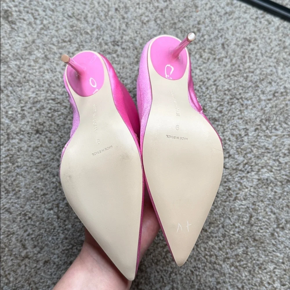 NIB Good American Pink Booties Size 9 - Picture 7 of 9